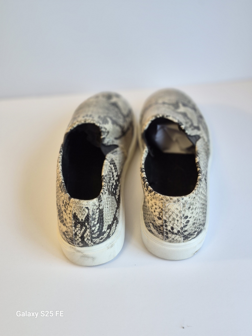 Slip-On Snake Print Sneakers - Picture 2 of 5